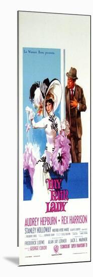 My Fair Lady, Italian Movie Poster, 1964-null-Mounted Art Print