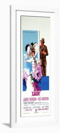 My Fair Lady, Italian Movie Poster, 1964-null-Framed Art Print