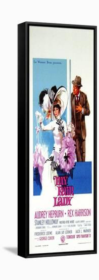 My Fair Lady, Italian Movie Poster, 1964-null-Framed Stretched Canvas