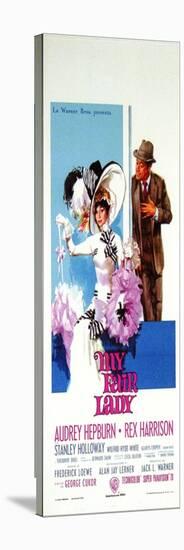 My Fair Lady, Italian Movie Poster, 1964-null-Stretched Canvas