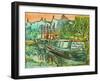 My Fair Lady' on the Regents Canal-Brenda Brin Booker-Framed Giclee Print