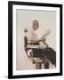 My Father at the Barber, 2012-Max Ferguson-Framed Premium Giclee Print