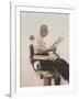 My Father at the Barber, 2012-Max Ferguson-Framed Giclee Print