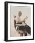 My Father at the Barber, 2012-Max Ferguson-Framed Giclee Print