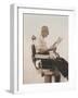 My Father at the Barber, 2012-Max Ferguson-Framed Giclee Print