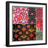 MY FAVORITE COLLAGE HAPPY-Linda Arthurs-Framed Giclee Print