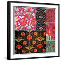 MY FAVORITE COLLAGE HAPPY-Linda Arthurs-Framed Giclee Print