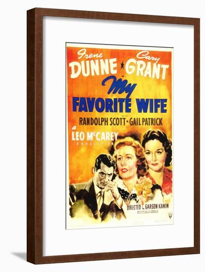 My Favorite Wife, 1940-null-Framed Art Print