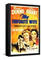 My Favorite Wife, 1940-null-Framed Stretched Canvas