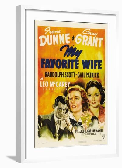 My Favorite Wife, 1940-null-Framed Giclee Print