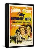 My Favorite Wife, 1940-null-Framed Stretched Canvas