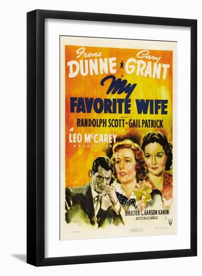 My Favorite Wife, 1940-null-Framed Giclee Print