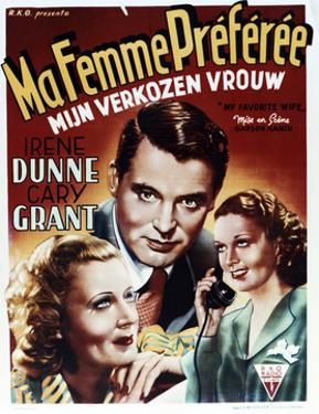 My Favorite Wife (1940) Posters, Prints, Paintings & Wall Art ...