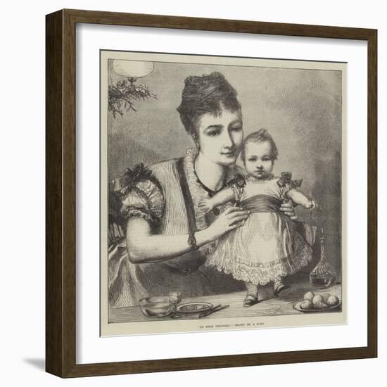 My First Christmas-null-Framed Giclee Print