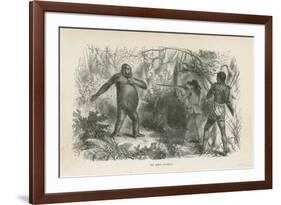 My First Gorilla-null-Framed Giclee Print