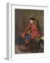 My First Sermon by John Everett Millais-null-Framed Art Print