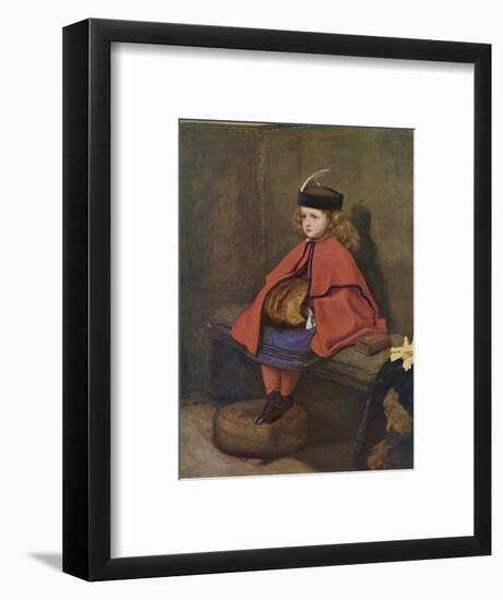 My First Sermon by John Everett Millais-null-Framed Art Print