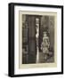 My First Sitting, a Shy Sitter-Horace Henry Cauty-Framed Giclee Print