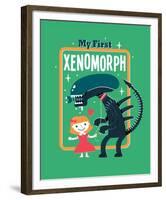 My First Xenomorph-Michael Buxton-Framed Art Print