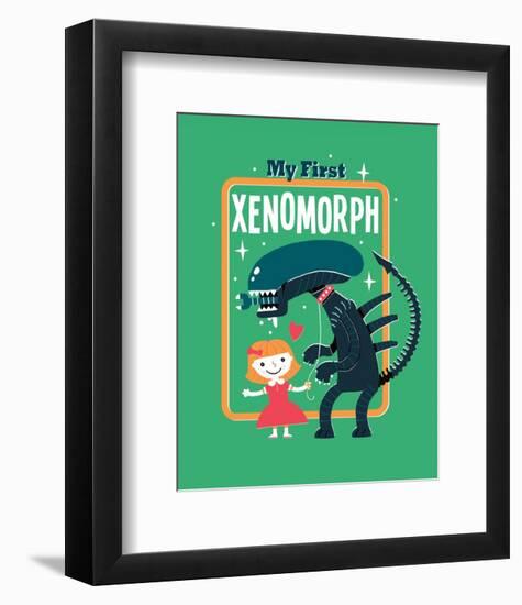 My First Xenomorph-Michael Buxton-Framed Art Print