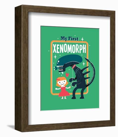 My First Xenomorph-Michael Buxton-Framed Art Print