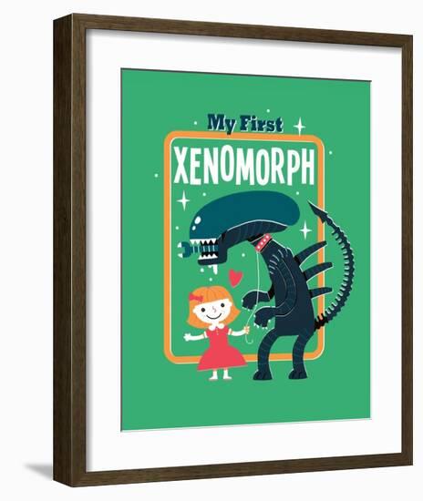 My First Xenomorph-Michael Buxton-Framed Art Print
