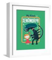 My First Xenomorph-Michael Buxton-Framed Art Print