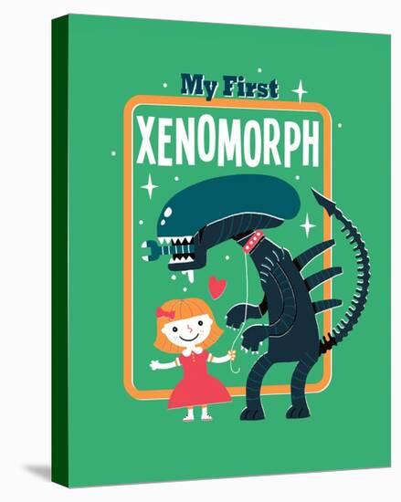 My First Xenomorph-Michael Buxton-Stretched Canvas