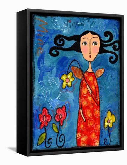 My Flower..-Wyanne-Framed Stretched Canvas