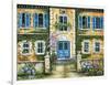 My French Villa-Marilyn Dunlap-Framed Art Print