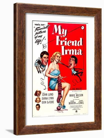 My Friend Irma-null-Framed Art Print