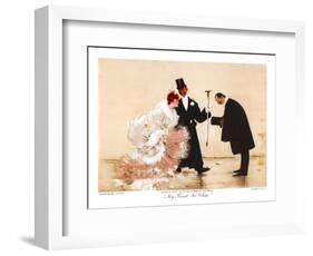 My Friend Mr White, C1870-1920-Jan van Beers-Framed Giclee Print