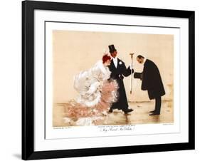 My Friend Mr White, C1870-1920-Jan van Beers-Framed Giclee Print