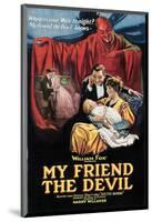 My Friend The Devil - 1922-null-Mounted Giclee Print