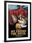 My Friend The Devil - 1922-null-Framed Giclee Print