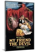 My Friend The Devil - 1922-null-Mounted Giclee Print