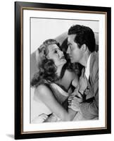 MY GAL SAL, 1942 directed by IRVING CUMMINGS Rita Hayworth and Victor Mature (b/w photo)-null-Framed Photo