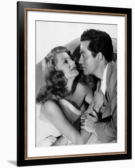 MY GAL SAL, 1942 directed by IRVING CUMMINGS Rita Hayworth and Victor Mature (b/w photo)-null-Framed Photo