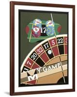 My Game-Brian James-Framed Giclee Print