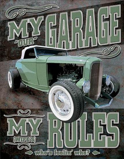 Tin Sign, , large