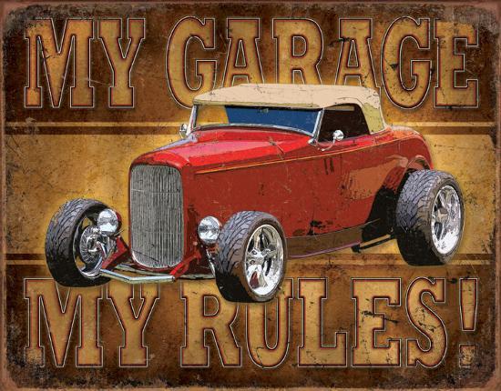 Tin Sign, , large