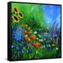 My Garden Flowers-Pol Ledent-Framed Stretched Canvas