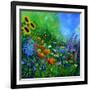 My Garden Flowers-Pol Ledent-Framed Art Print