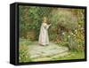 My Garden-William Ashburner-Framed Stretched Canvas