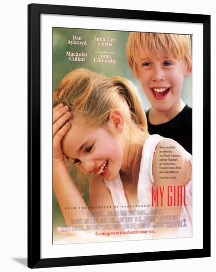 MY GIRL [1991], directed by HOWARD ZIEFF.-null-Framed Photographic Print