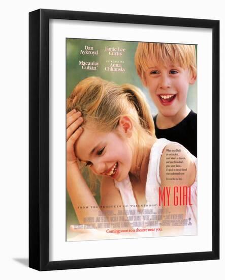 MY GIRL [1991], directed by HOWARD ZIEFF.-null-Framed Photographic Print