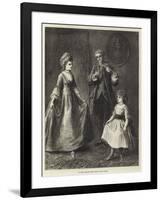 My Great-Grandmother's First Dancing Lesson-Ebenezer Newman Downard-Framed Giclee Print