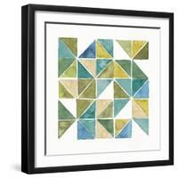 My Greenhouse Geo II-Lisa Audit-Framed Art Print