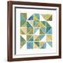 My Greenhouse Geo II-Lisa Audit-Framed Art Print