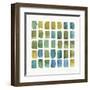 My Greenhouse Geo III-Lisa Audit-Framed Art Print